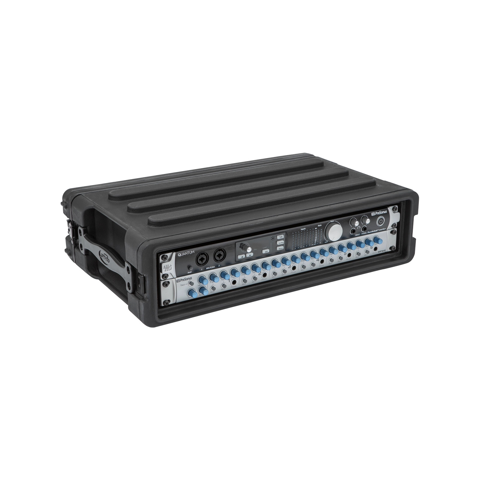SKB 2U rSeries Shallow Rack Case